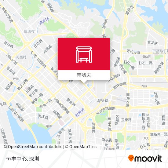 恒丰中心地图