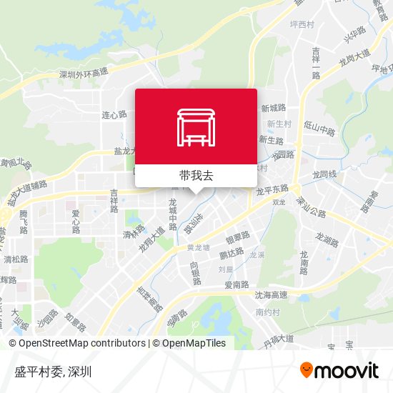 盛平村委地图