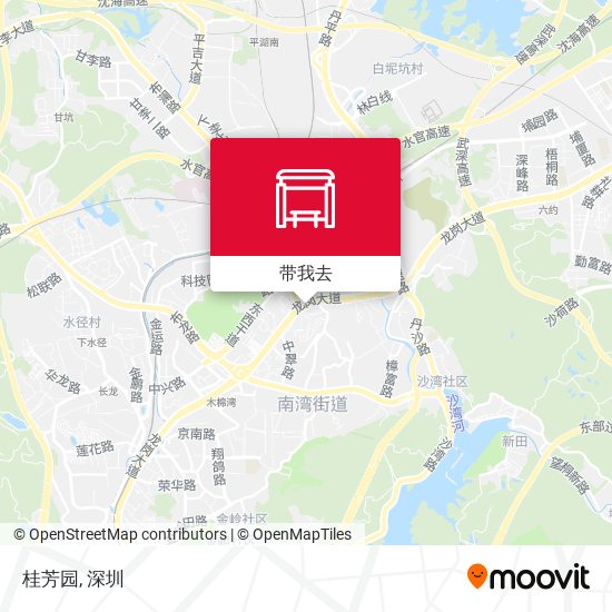 桂芳园地图