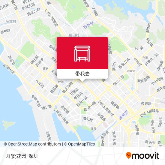 群贤花园地图