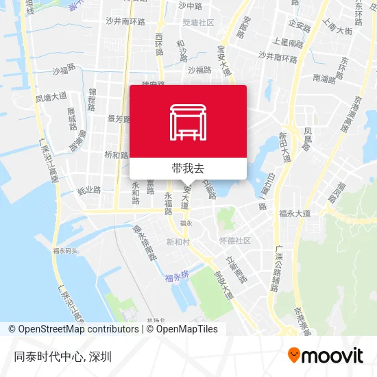 同泰时代中心地图