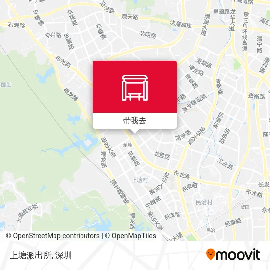 上塘派出所地图