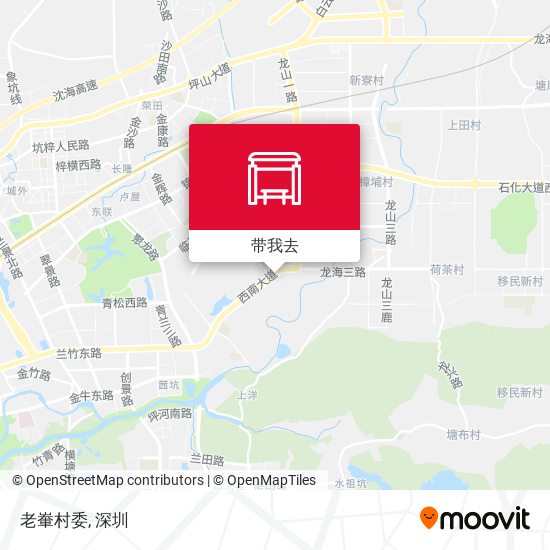 老輋村委地图