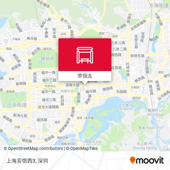上海宾馆西3地图