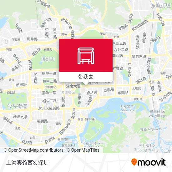 上海宾馆西3地图