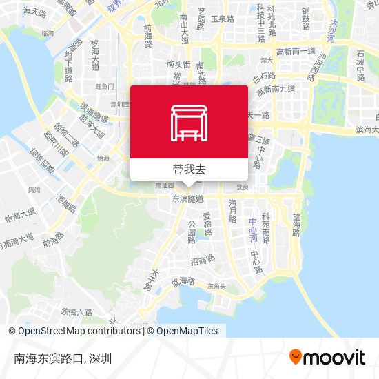 南海东滨路口地图