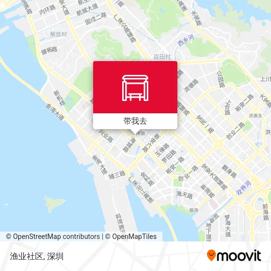 渔业社区地图