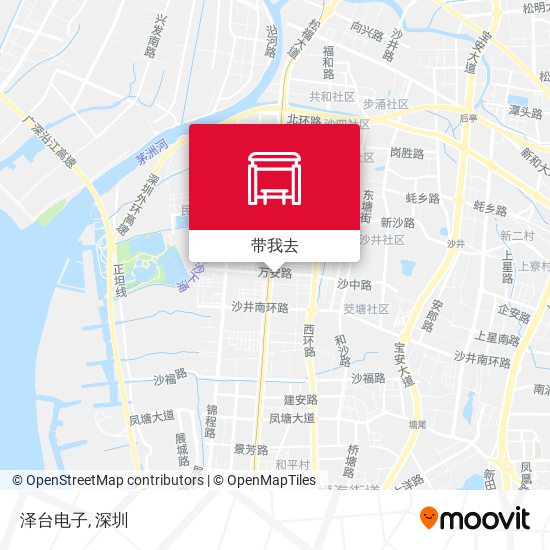 泽台电子地图