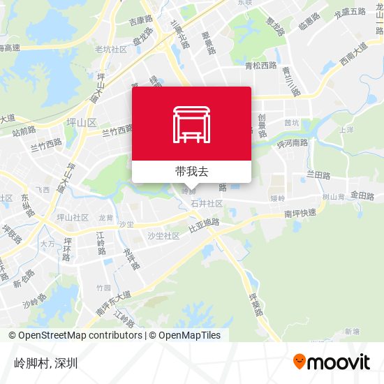 岭脚村地图