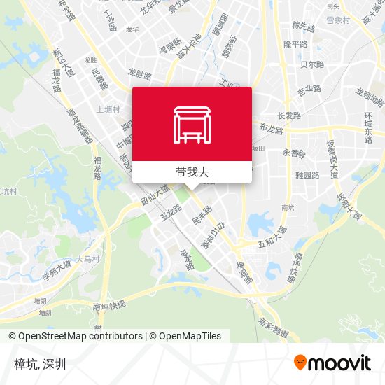 樟坑地图