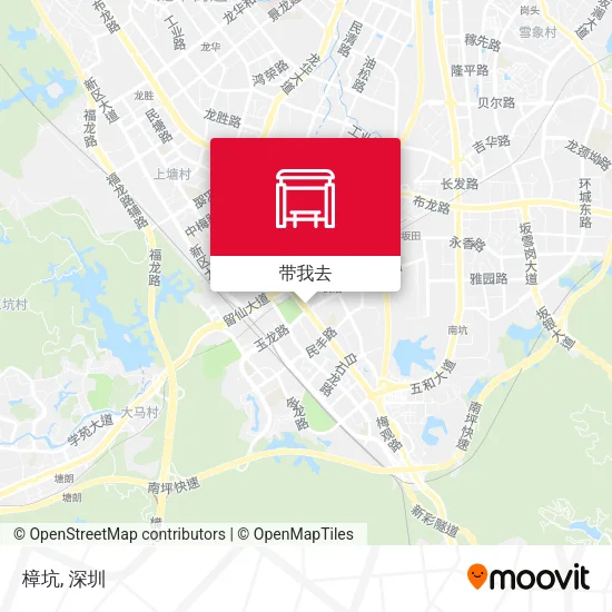 樟坑地图