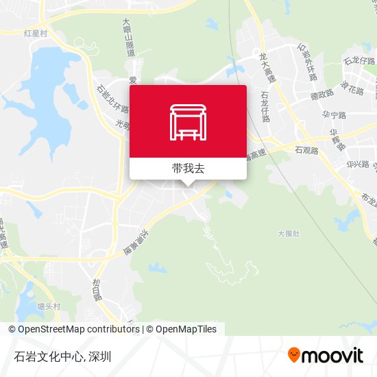石岩文化中心地图