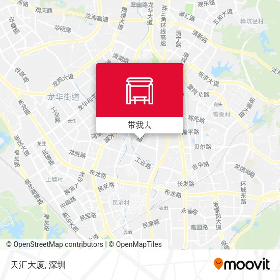 天汇大厦地图