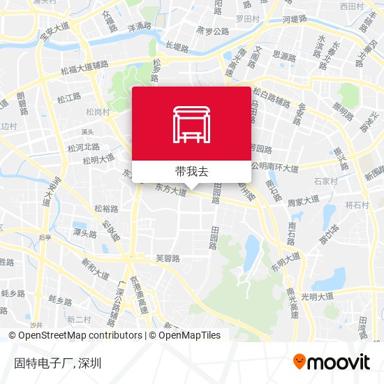 固特电子厂地图