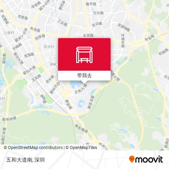 五和大道南地图