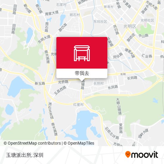 玉塘派出所地图