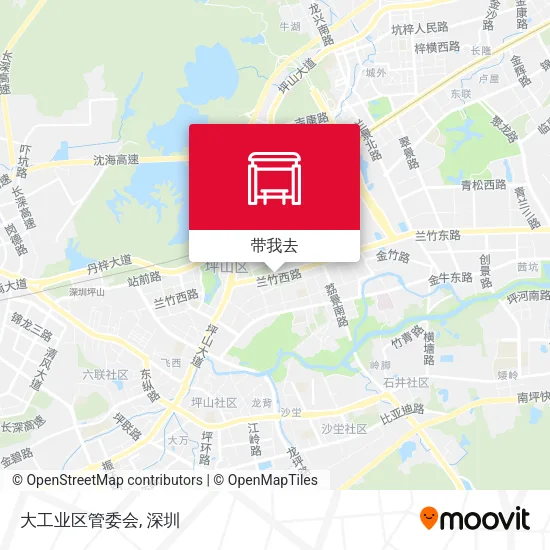 大工业区管委会地图