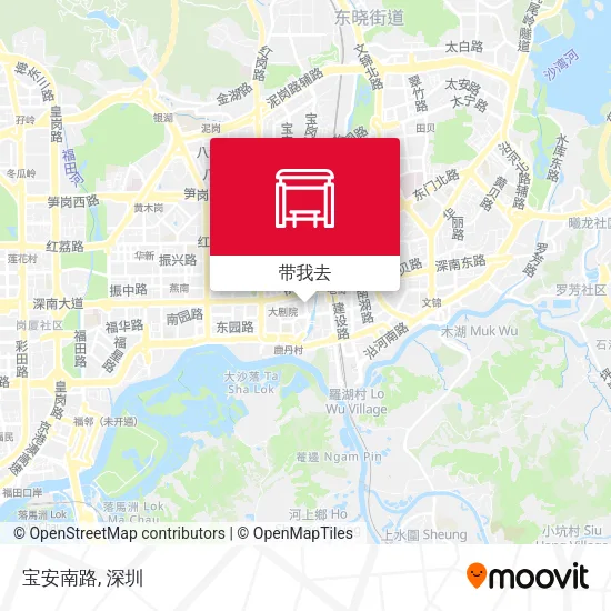 宝安南路地图