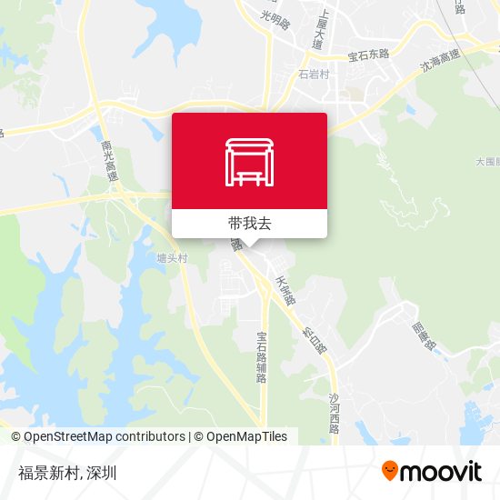 福景新村地图