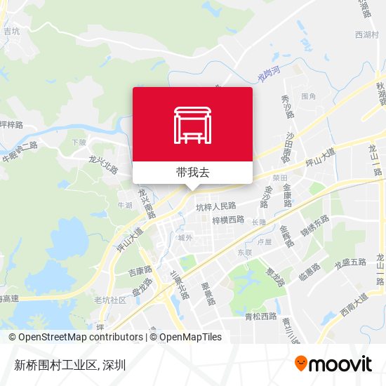 新桥围村工业区地图