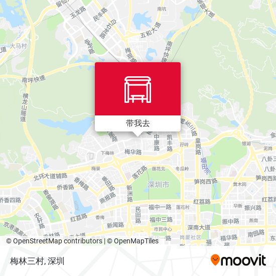 梅林三村地图