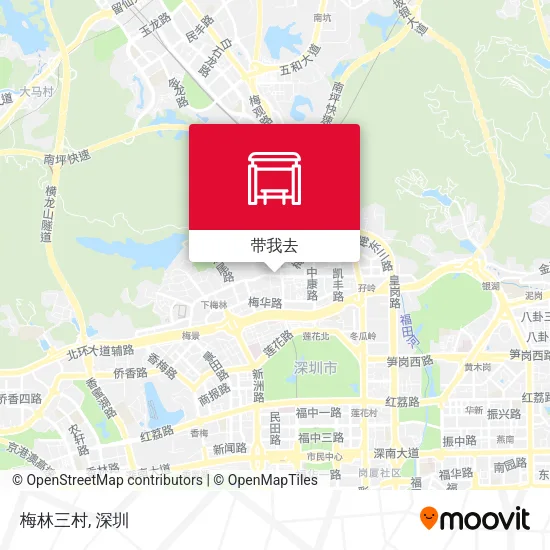 梅林三村地图