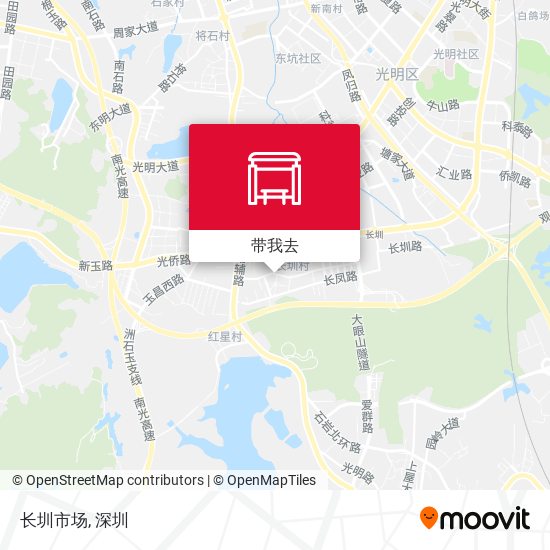 长圳市场地图