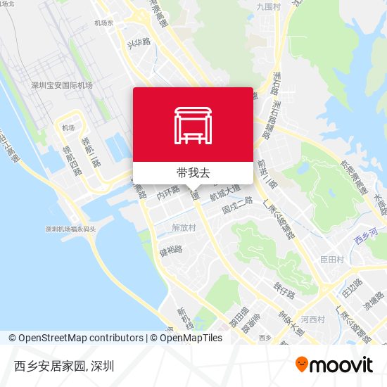 西乡安居家园地图