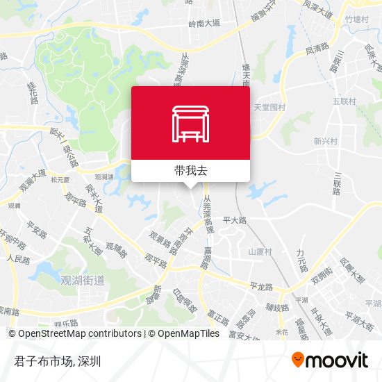 君子布市场地图