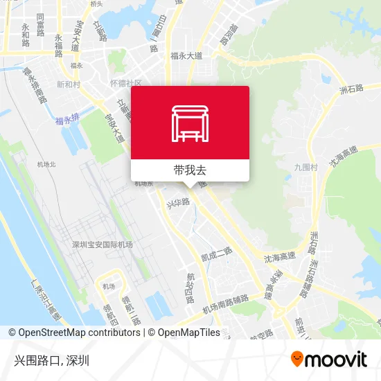 兴围路口地图