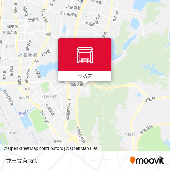 龙王古庙地图