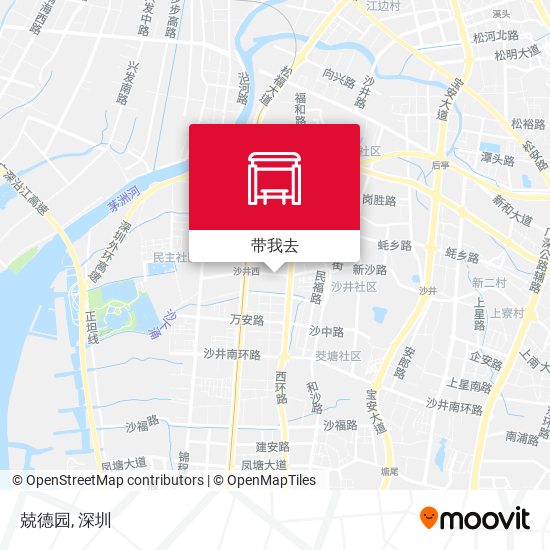 兢德园地图