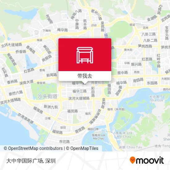 大中华国际广场地图
