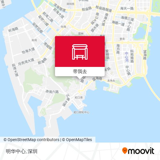 明华中心地图