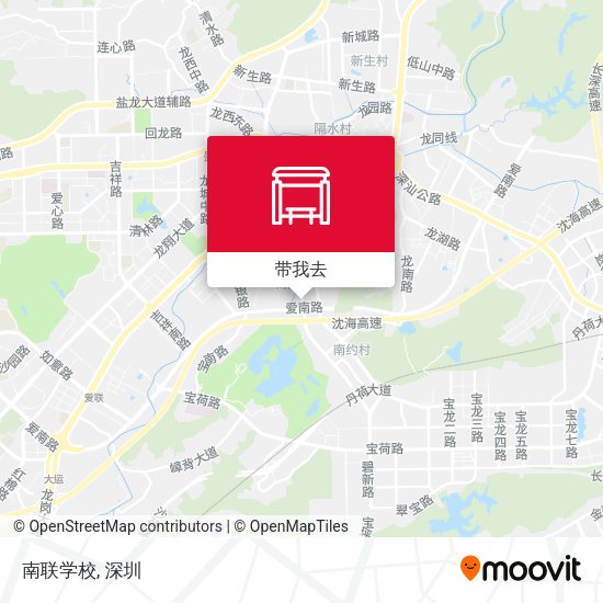 南联学校地图