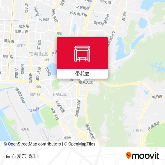 白石厦东地图