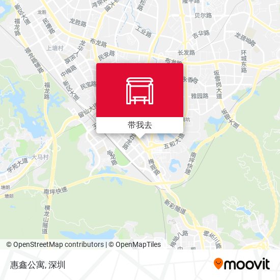 惠鑫公寓地图