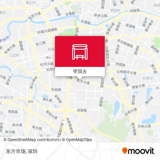 东方市场地图