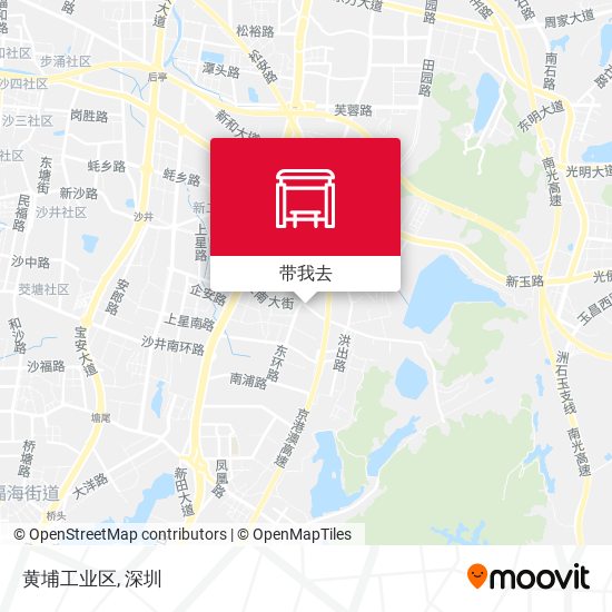 黄埔工业区地图