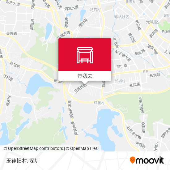 玉律旧村地图