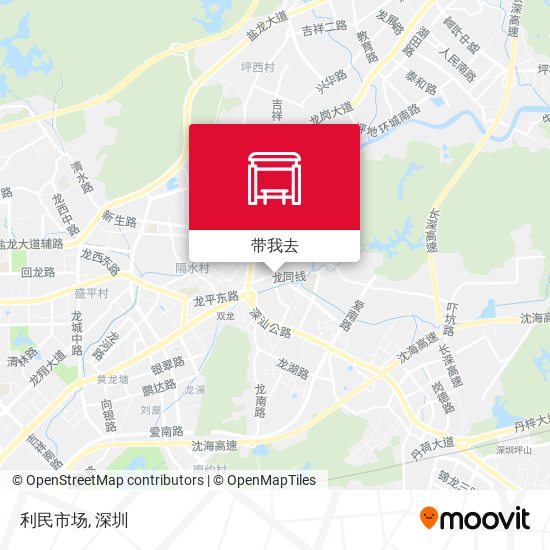 利民市场地图