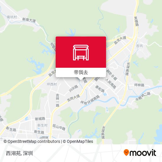 西湖苑地图