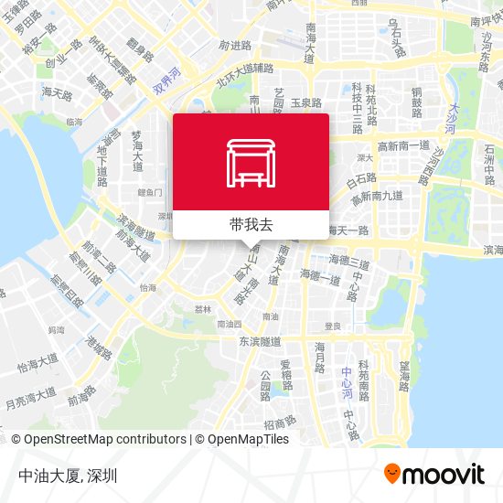 中油大厦地图