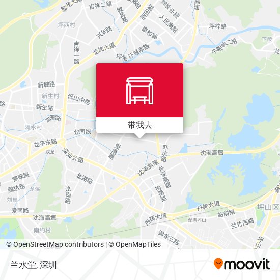 兰水坣地图