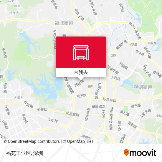 福苑工业区地图