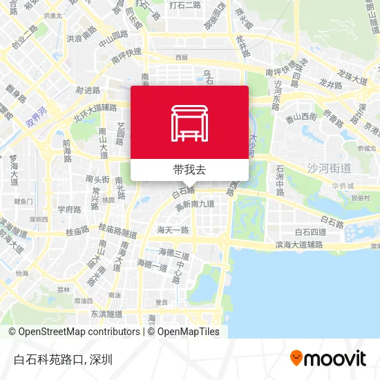 白石科苑路口地图