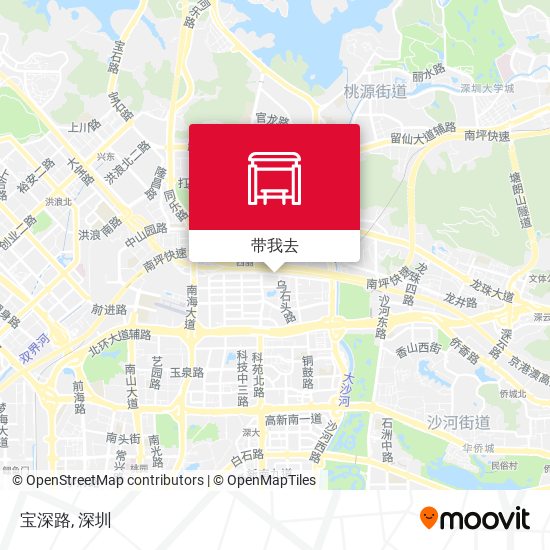 宝深路地图