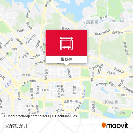 宝深路地图
