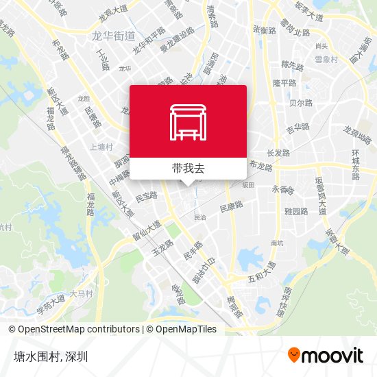 塘水围村地图