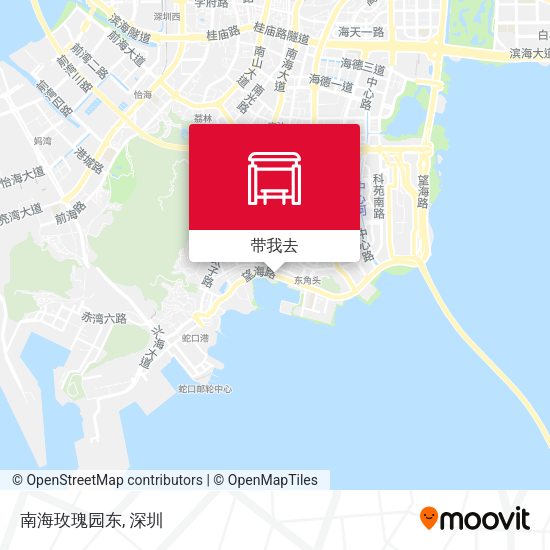 南海玫瑰园东地图